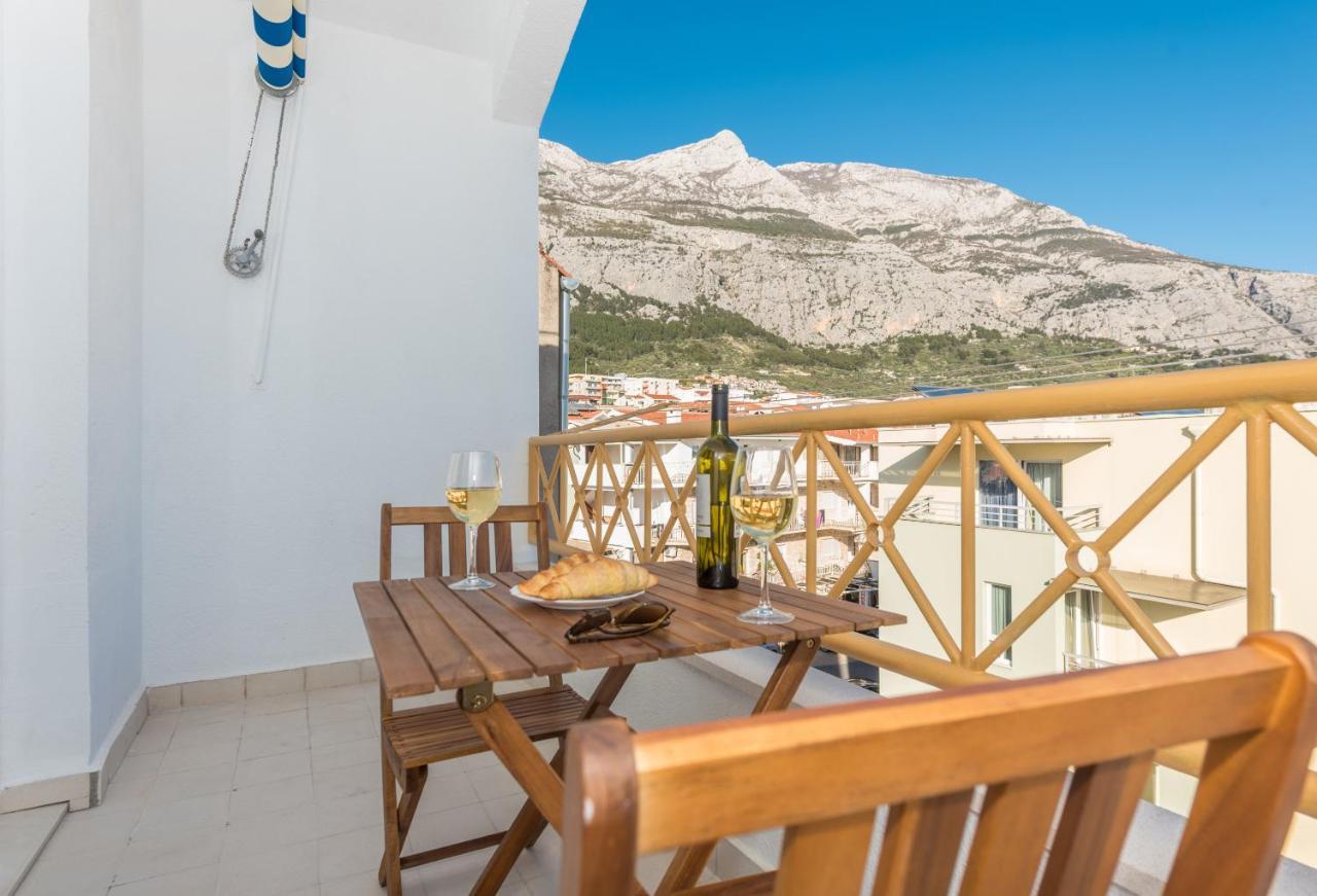 Vista Mare Apartment - 3 Bedroom, Sea View Makarska Ngoại thất bức ảnh
