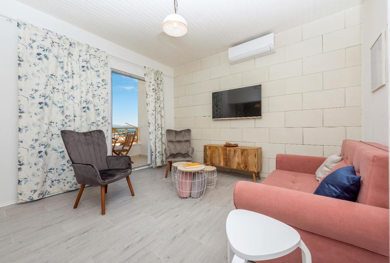 Vista Mare Apartment - 3 Bedroom, Sea View Makarska Ngoại thất bức ảnh